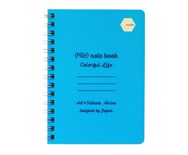 Sổ lò xo Motto IRO Notebook A6 100 trang-Xanh