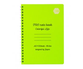 Sổ lò xo Motto IRO Notebook A5 100 trang - Đọt chuối