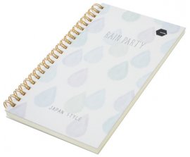 Sổ lò xo Twin Notebook RAIN PARTY Motto A5 120tr